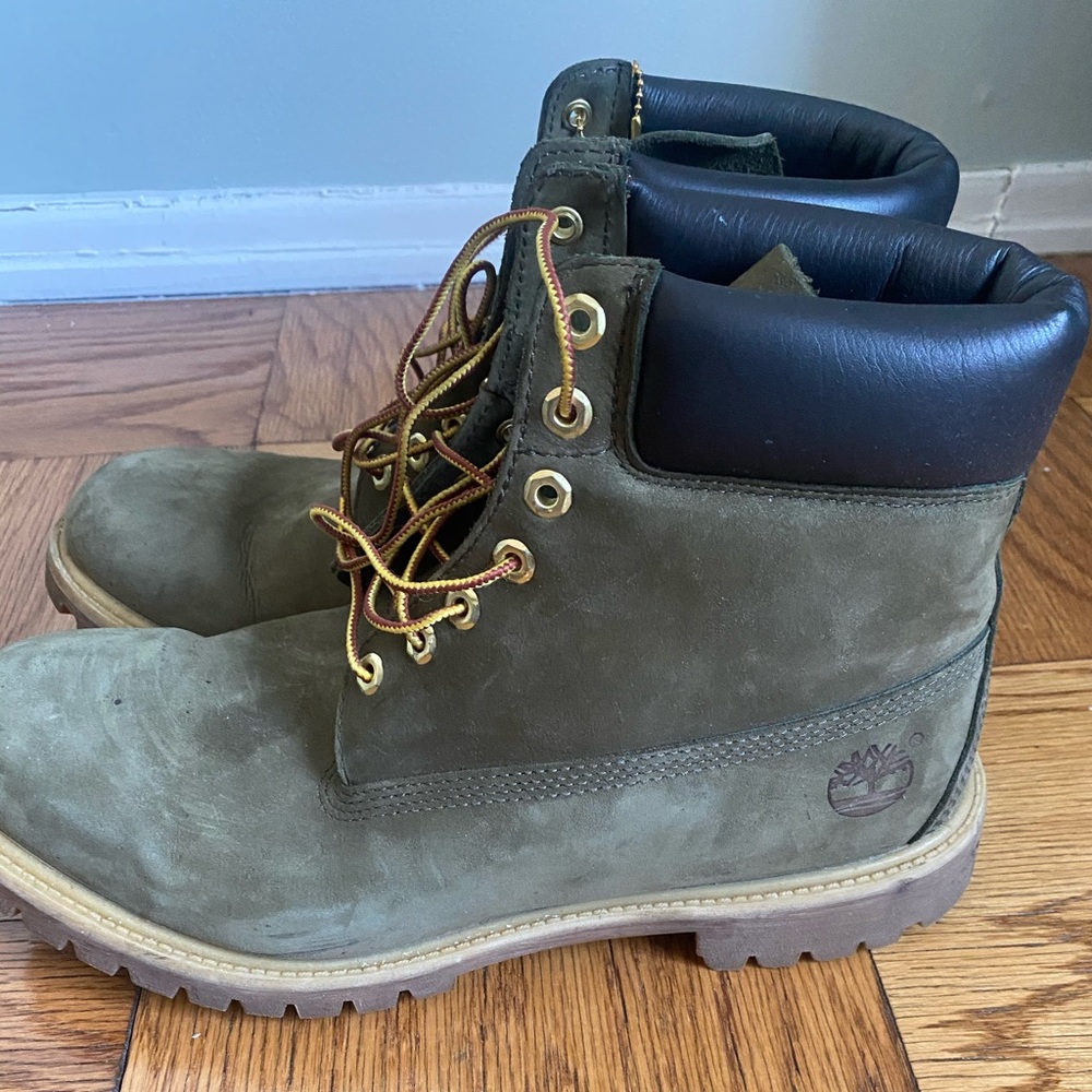 Timberland 6”   Oilve Green Boots 🔥🔥🔥